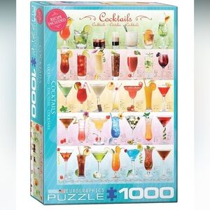 Eurographics puzzle Cocktails 1000